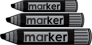 markers